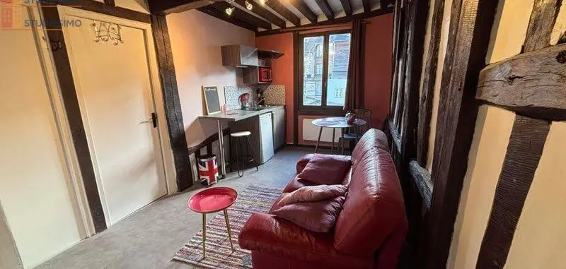 Studio meublé 22m² Rouen 76000 - Typique rouennais, proche CHU - Photo 5