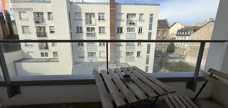 Studio 21m² Reims 51100 - DPE C, 2e étage - Photo 1
