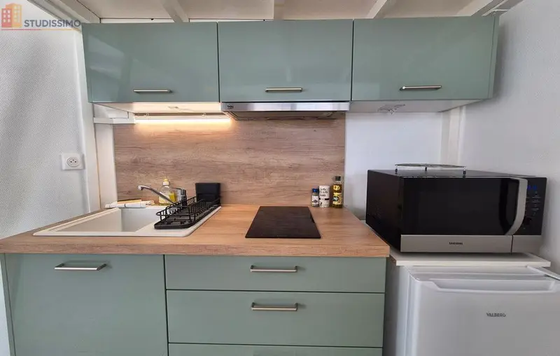 Studio 22m² Reims 51100 - Meublé, rue Anquetil - Photo 6