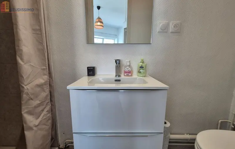 Studio 22m² Reims 51100 - Meublé, rue Anquetil - Photo 5