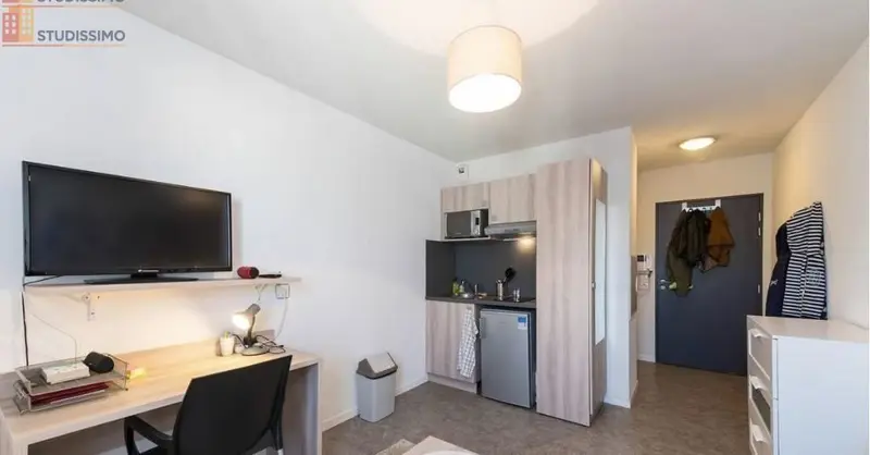 Studio 18m² Reims centre - LMNP, 3e étage - Photo 2