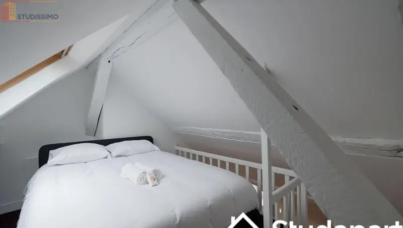 Studio meublé 10m² Melun - Meublé, DPE C - Photo 1