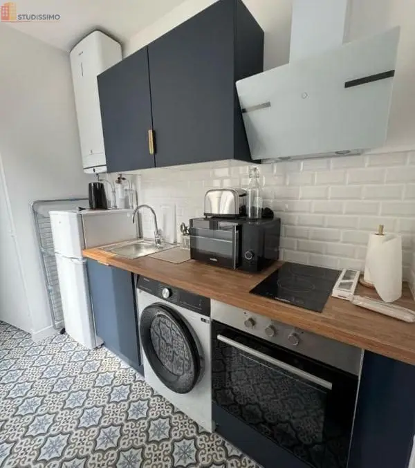 Studio 27m² Melun - Meublé, DPE C - Photo 8