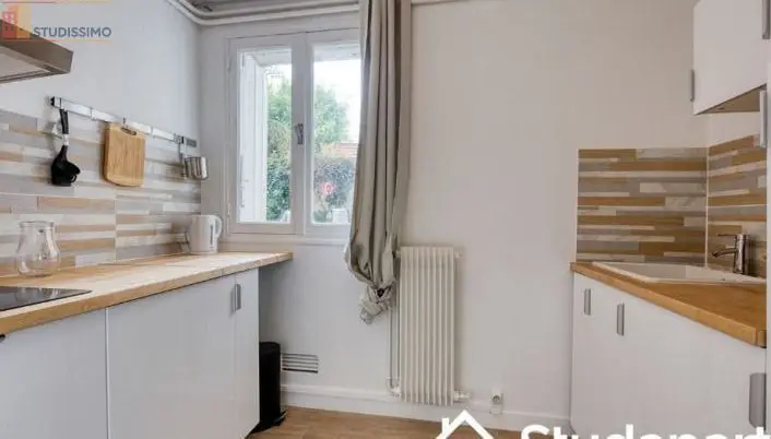 Studio meublé 36m² Melun - Lumineux, grand espace - Photo 6