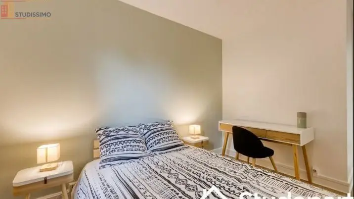Studio meublé 36m² Melun - Lumineux, grand espace - Photo 4