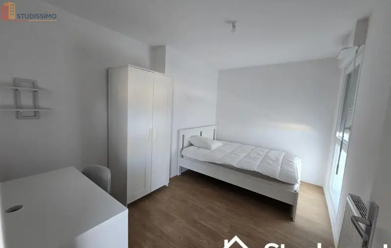 Studio meublé 9m² Melun - Meublé, DPE B - Photo 10