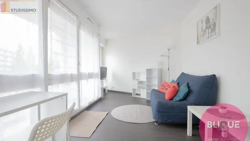 Studio 29m² Vandoeuvre-lès-Nancy - 2e étage, DPE D - Photo 13