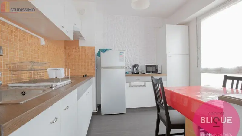 Studio 29m² Vandoeuvre-lès-Nancy - 2e étage, DPE D - Photo 9