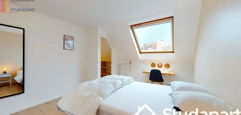 Studio meublé 12m² Champs-sur-Marne - Calme, lumineux - Photo 5