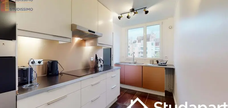 Studio meublé 12m² Champs-sur-Marne - Calme, lumineux - Photo 4