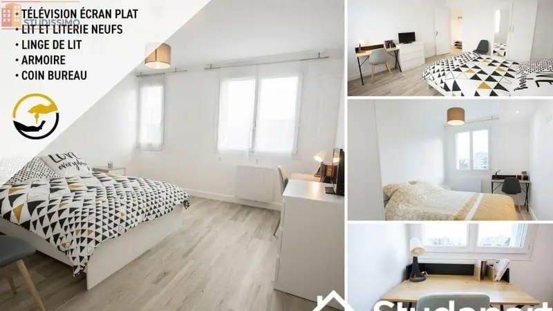 Studio meublé 10m² Melun - Meublé, dernier étage - Photo 5