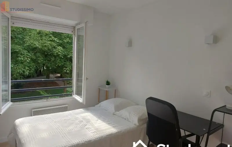 Studio meublé 9m² Champs-sur-Marne - Calme, lumineux - Photo 3