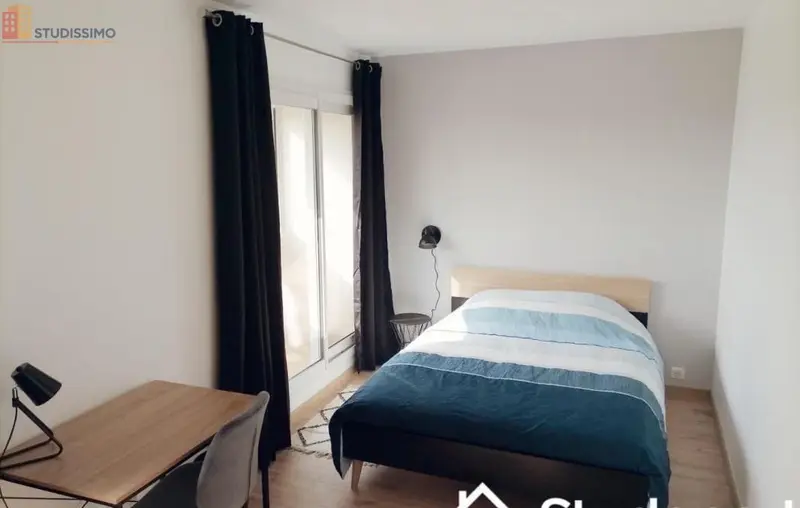 Studio 10m² Champs-sur-Marne - Meublé, 8e étage - Photo 1