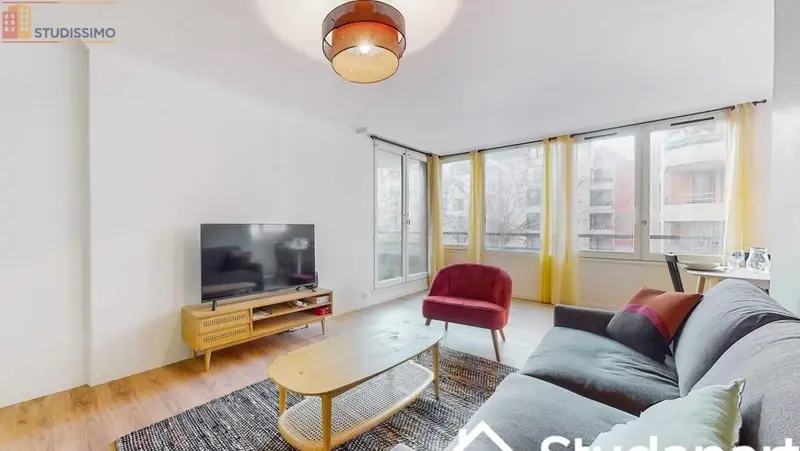 Studio meublé 10m² Champs-sur-Marne - Meublé, DPE A - Photo 12