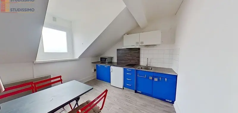 Studio 25m² Vandoeuvre-lès-Nancy - Étage élevé, lumineux - Photo 1