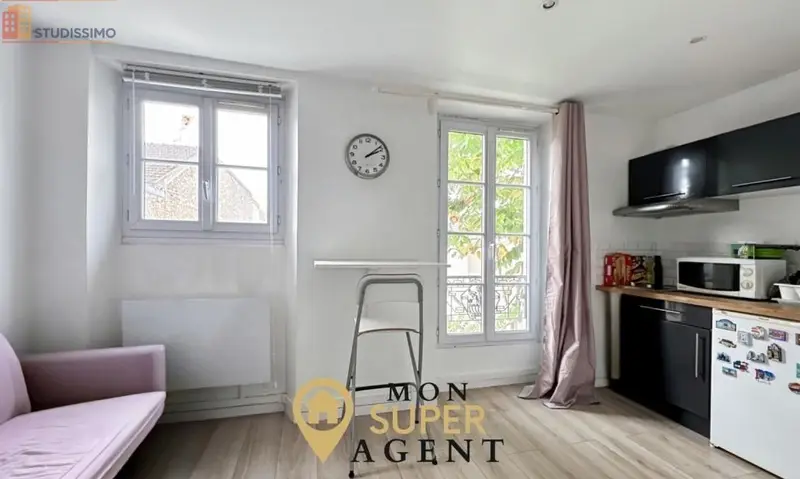 Studio meublé 19m² Melun - Meublé, DPE D - Photo 3
