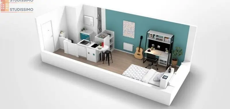 Studio meublé 18m² Champs-sur-Marne - Meublé, cosy - Photo 6
