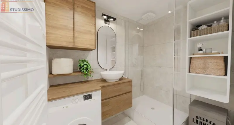 Studio meublé 25m² Melun centre - Rénové, cocooning - Photo 4