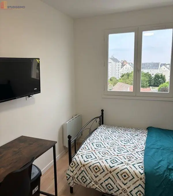 Studio meublé 12m² Melun - Terrasse, lumineux - Photo 2