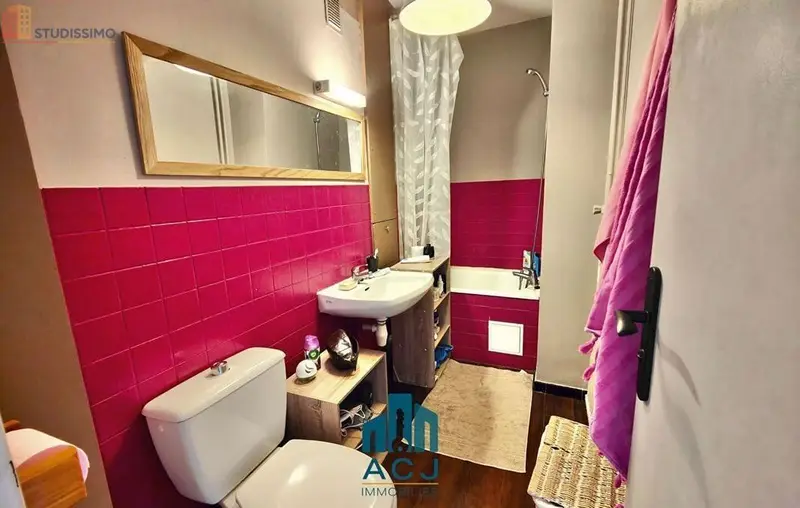 Studio 28m² Nancy 54000 - Lumineux, 1er étage - Photo 9