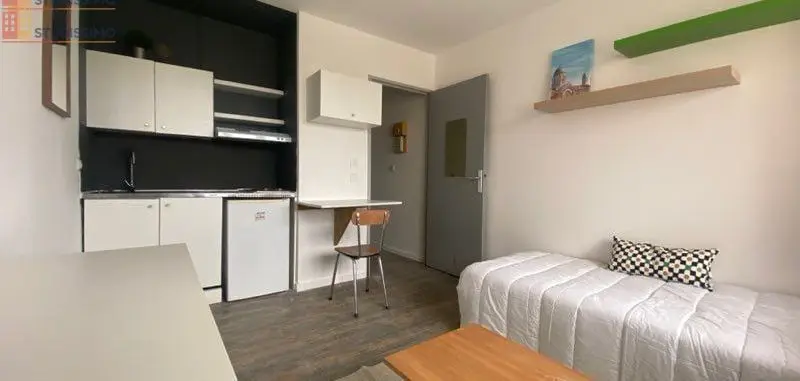 Studio meublé 16m² Melun centre - Proche gare, 6e étage - Photo 1