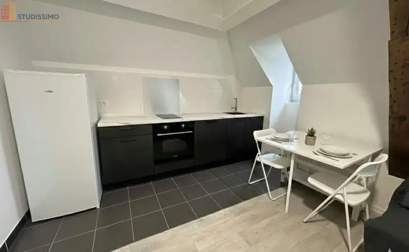 Studio 23m² Melun 77000 - Meublé, 3e étage - Photo 5