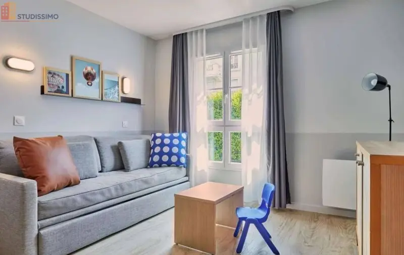 Studio meublé 21m² Serris - Calme, lumineux - Photo 9
