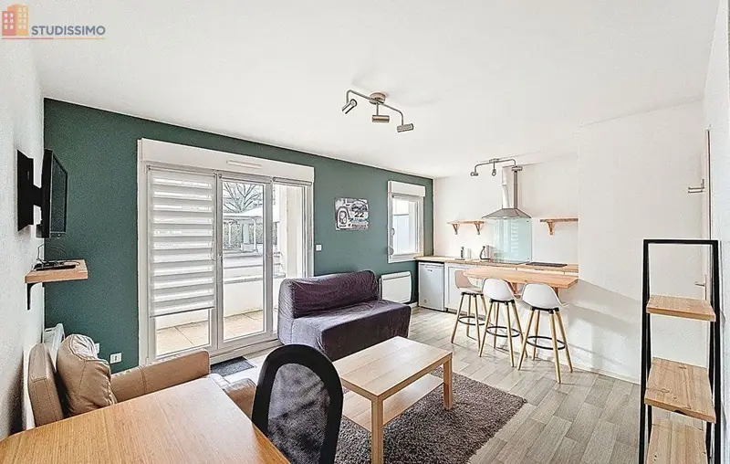 Studio 32m² Nancy - Lumineux, proche commerces - Photo 5