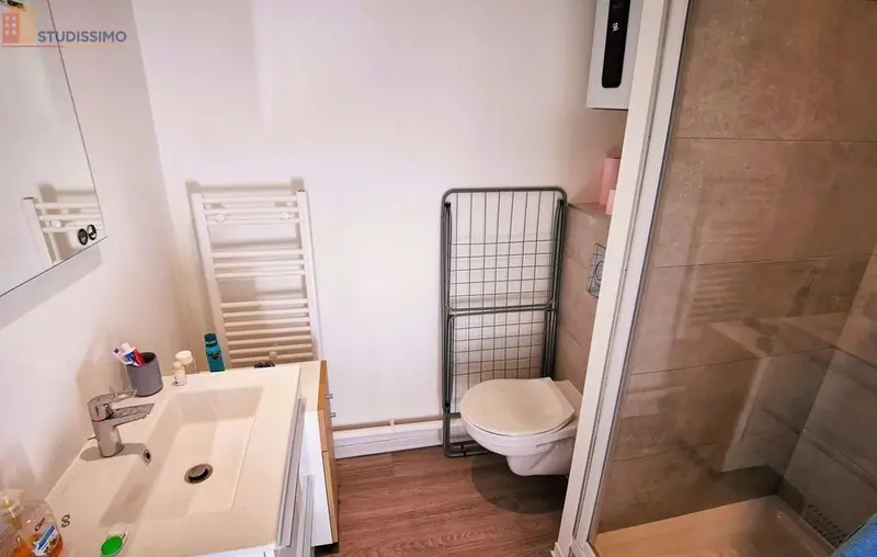 Studio 15m² Vandoeuvre-lès-Nancy - 1er étage, DPE D - Photo 7