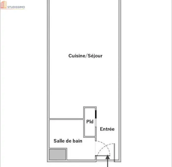 Studio 20m² Vandoeuvre-lès-Nancy - DPE C, lumineux - Photo 2