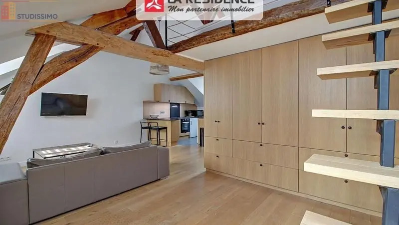 Studio meublé 35m² Chambourcy - Meublé, DPE D - Photo 1