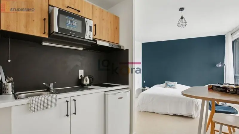 Studio meublé 25m² Achères - Meublé, lumineux - Photo 1
