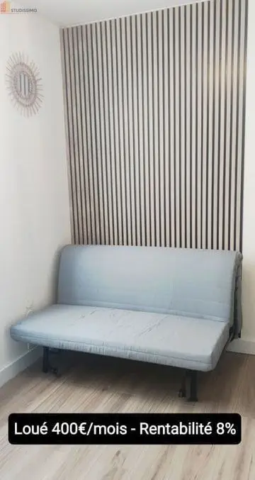Studio 11m² Nancy Artem/Haussonville - Loué, rentabilité 8% - Photo 6