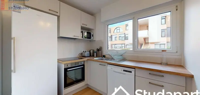 Studio meublé 9m² Guyancourt - Meublé, DPE A - Photo 14