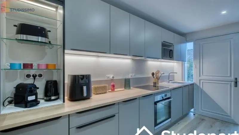 Studio meublé 12m² Maurepas - Meublé, DPE D - Photo 10