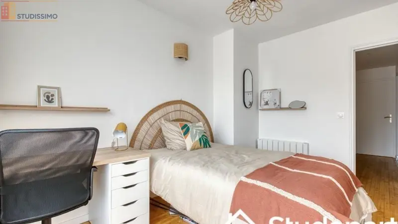 Studio meublé 10m² Maurepas - Chambre indépendante, meublé - Photo 8