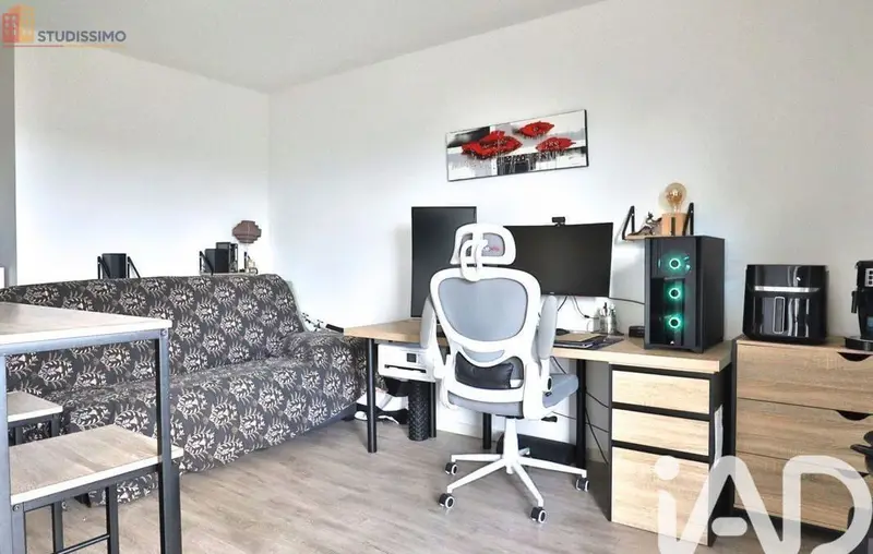 Studio 26m² Plescop - Étage 2/3, DPE C - Photo 3