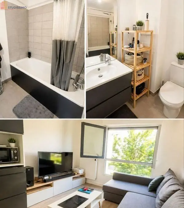 Studio meublé 28m² Poissy - Lumineux, proche gare - Photo 1