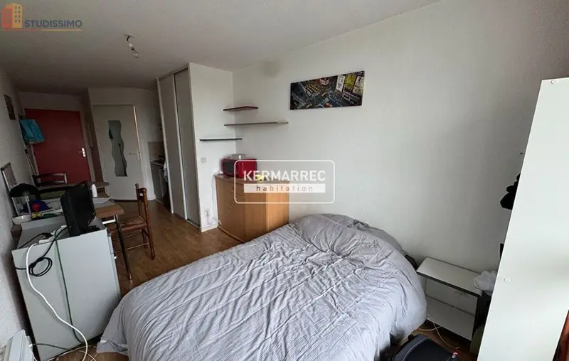 Studio 19m² Vannes - 1er étage, DPE D - Photo 2