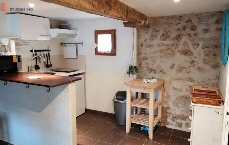 Studio meublé 22m² Saint-Forget 78720 - Meublé, DPE D - Photo 1