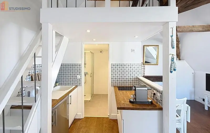 Studio 34m² Vannes - Étage élevé, lumineux - Photo 4