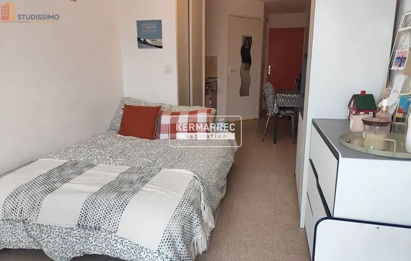 Studio 19m² Vannes - Étage 2/3, DPE C - Photo 2