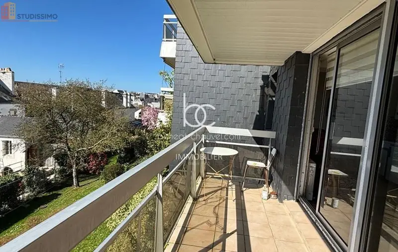 Studio 33m² Vannes - 1er étage, lumineux - Photo 2