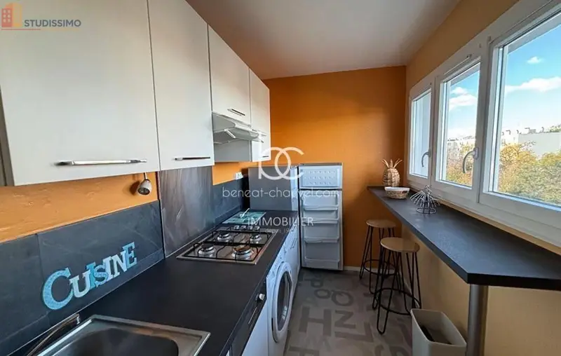 Studio 31m² Vannes - Dernier étage, lumineux - Photo 3