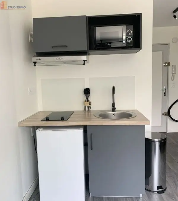 Studio meublé 20m² Niort - Meublé, DPE D - Photo 5