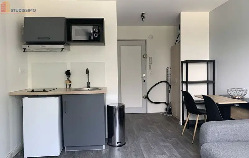 Studio meublé 20m² Niort - Meublé, DPE D - Photo 3
