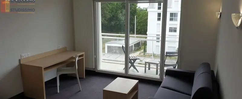 Studio meublé 27m² Niort 79000 - Meublé, DPE B - Photo 2