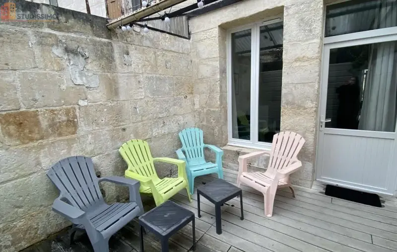 Studio meublé 16m² Niort - Meublé, DPE D - Photo 2