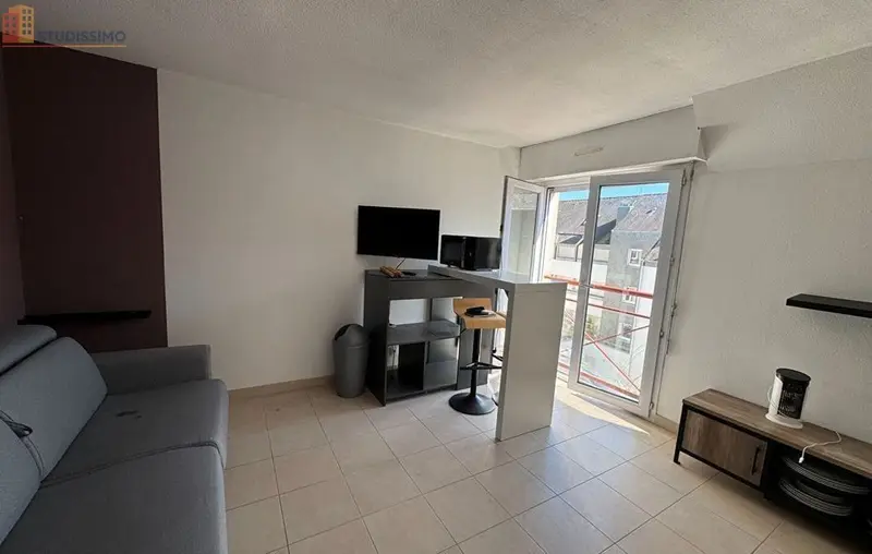 Studio 18m² Vannes - Étage élevé, DPE C - Photo 2