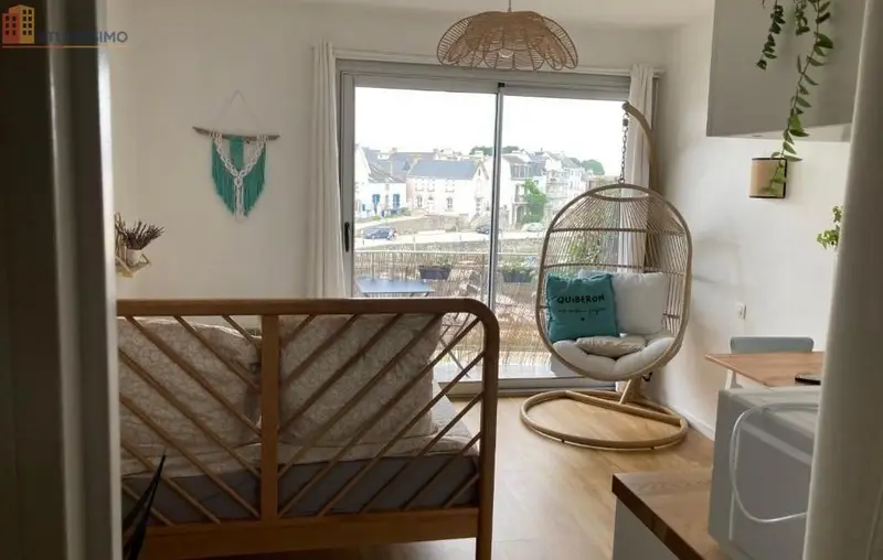 Studio 21m² Quiberon - Face port Haliguen - Photo 11
